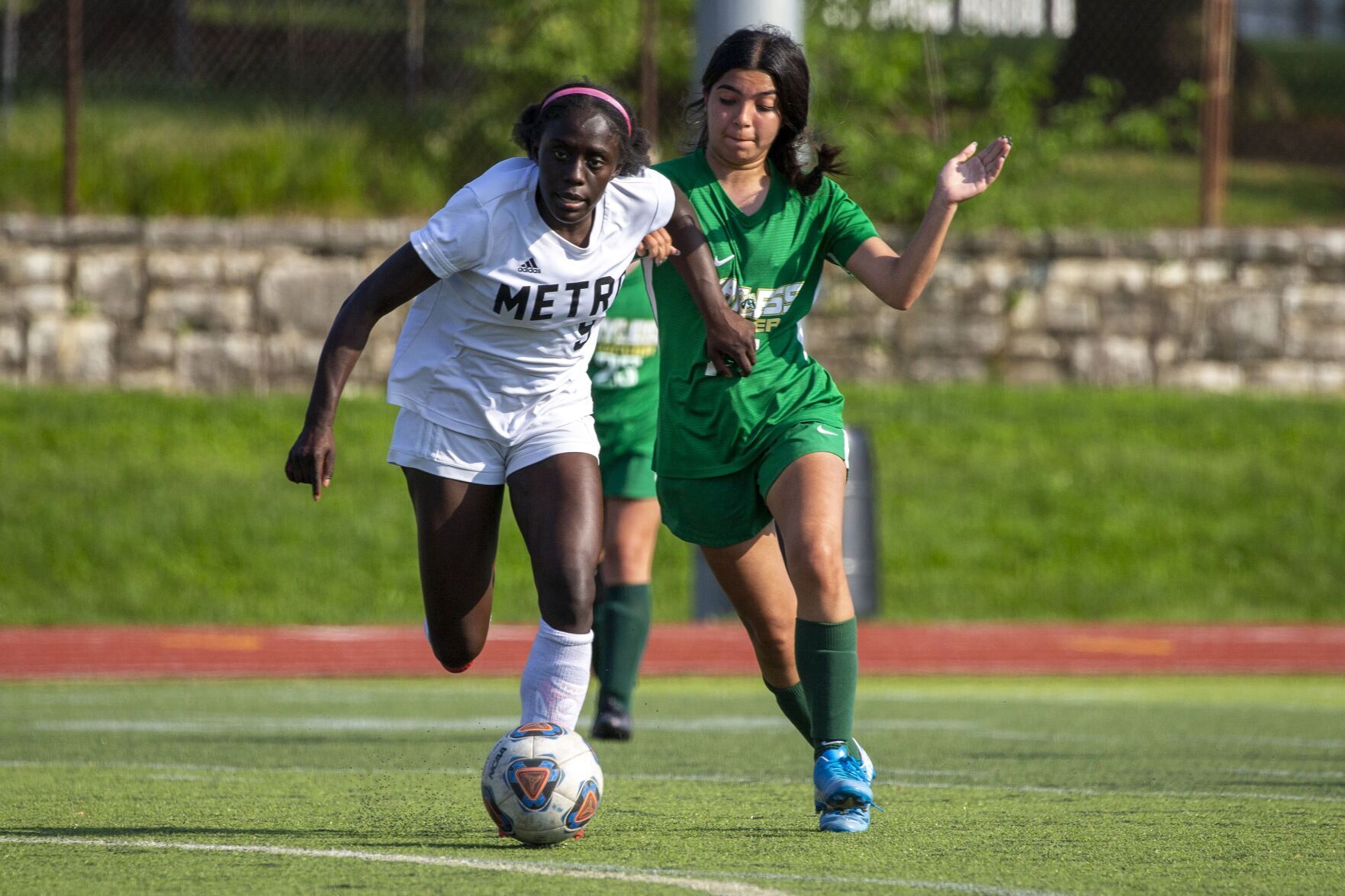 Metro girls soccer plays Bayless
